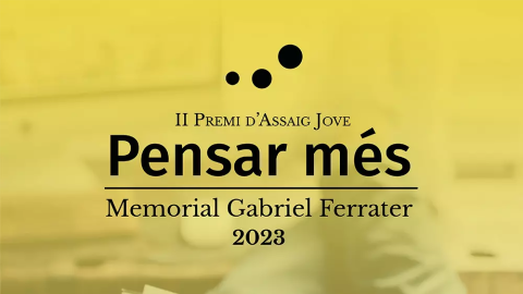 imatge segona edició del premi pensar més